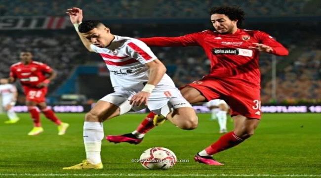 الأهلي يدهس الزمالك بثلاثية ويبتعد بصدارة الدوري المصري