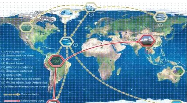 الكشف عن "اتصالات خفية" بين الظواهر المناخية قد تخلّف الكوارث